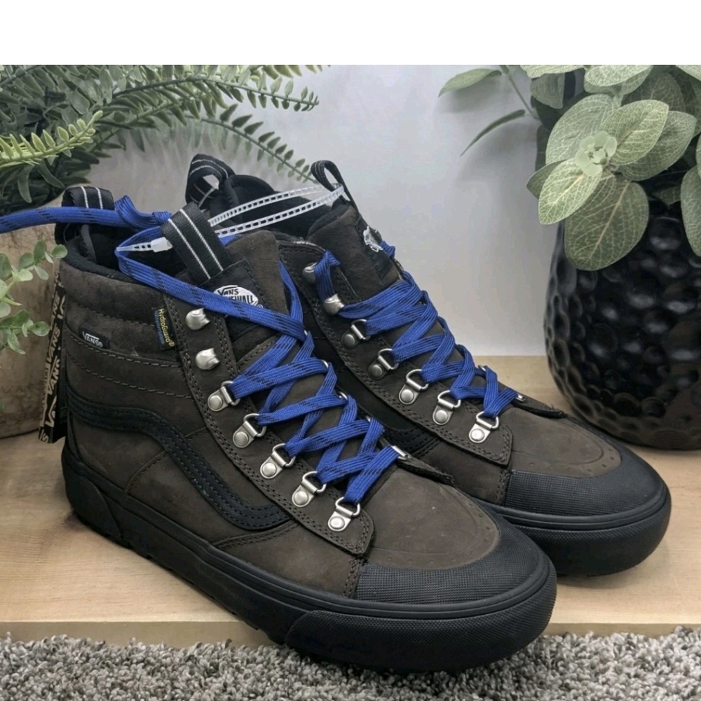 New Vans OTW High MTE Mens Size 8 Womens 9.5 Leather Waterproof Boots $140 Ret